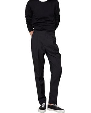 Officine Generale Elastic Waist Trousers - Black