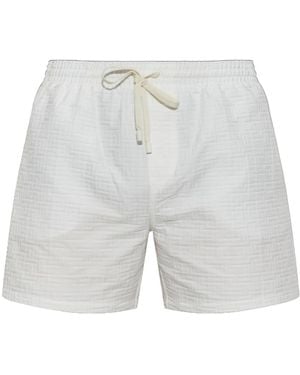 Balmain Drawstring Swim Trunks - Grey