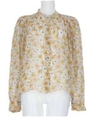 Isabel Marant Isabel Marant Étoile Floral Button-Up Top - White