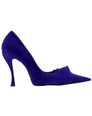 Balenciaga Bloom Court Shoes - Blue