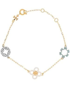Tory Burch Pendant Bracelet - White