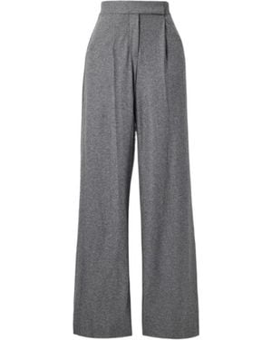 Veronica Beard Straight-Leg Casual Trousers - Grey