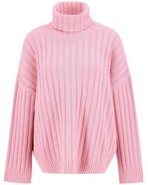 Barbour Long-Sleeved Sweater - Pink