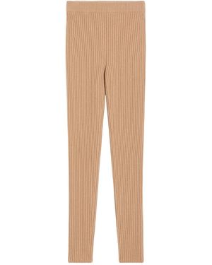 Max Mara Apogeo Knitted Trousers - Natural