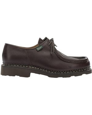 Paraboot Lace-Up Loafers - Brown