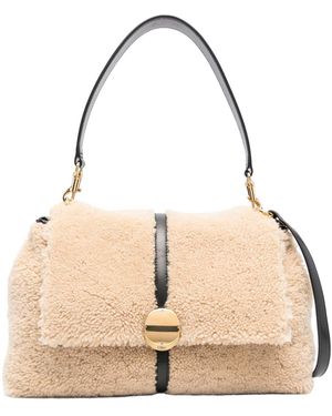 Chloé Penelope Shoulder Bag - Natural