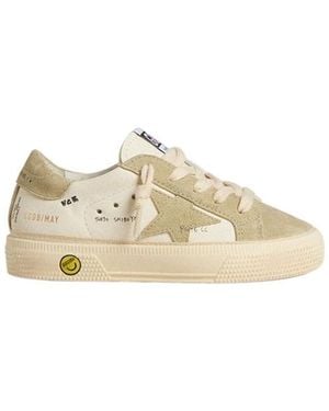 Golden Goose Lace-Up Casual Shoes - Natural