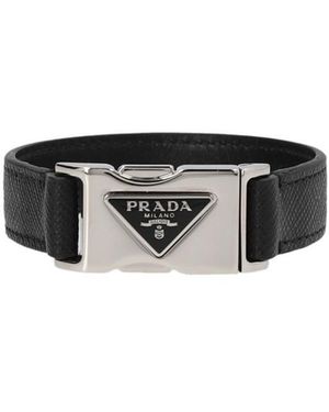 Prada Saffiano Bracelet - Black