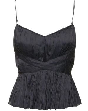 Ulla Johnson Lise Pleated Bandeau - Black