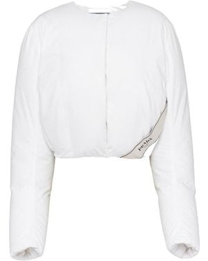 Prada Cotton Down Jacket - White