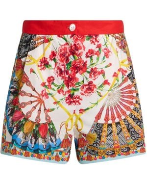 Dolce & Gabbana Shorts Bermuda - Red