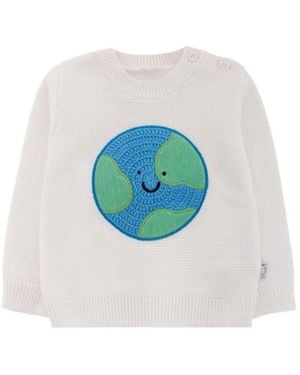 Stella McCartney Long-Sleeved Sweater - White