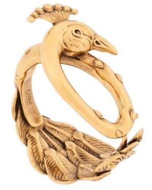 Chloé Feather Bracelet - Metallic