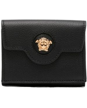 Versace La Medusa Wallet - Black