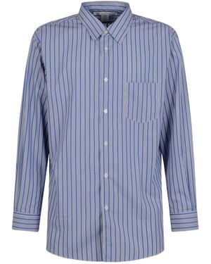 Comme des Garçons Long-Sleeved Shirt - Blue