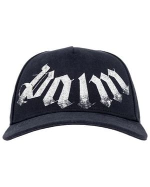 Palm Angels Logo Hat - Blue