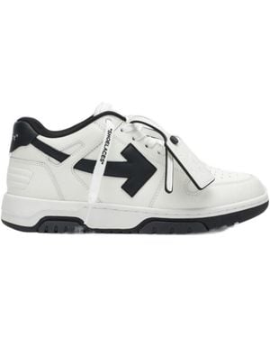 Off-White c/o Virgil Abloh Out Of Office Lace-Up Trainers - White