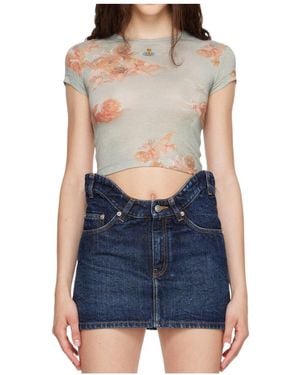 Vivienne Westwood Short-Sleeved T-Shirt - Blue