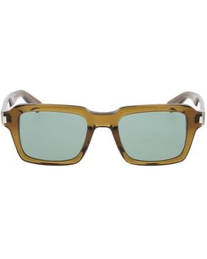 Saint Laurent Full-Rim Sunglasses - Green