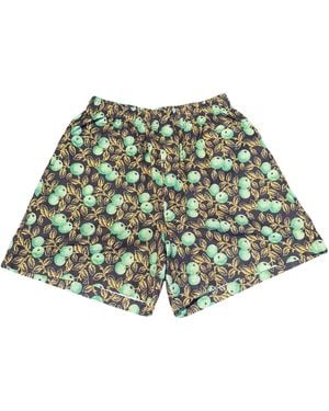 Bode Printed Shorts - Green