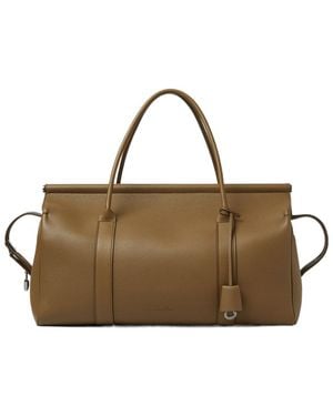 Loro Piana Loom Weekender Travel Bag L42 - Brown