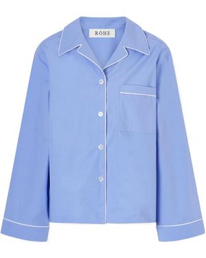Rohe Jasmin Shirt - Blue
