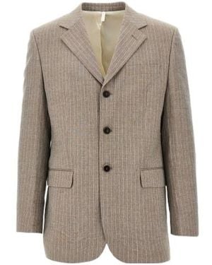 sunflower Show Pinstripe Blazer - Multicolor