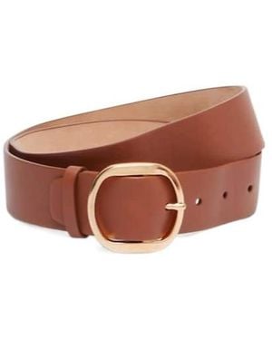 Gabriela Hearst Elster Leather Belt - Brown