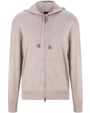 Brioni Long-Sleeve Sweatshirt - Pink