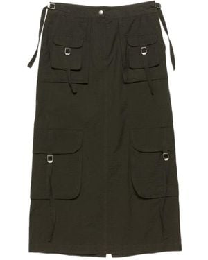 Acne Studios Cargo Skirt - Green