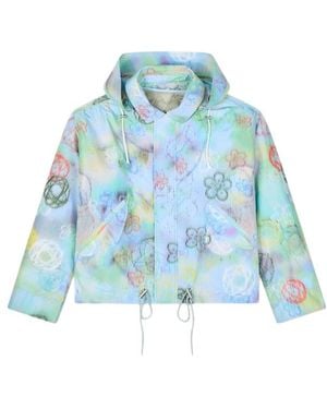 KENZO X Futura 2000' Short Parka - Blue