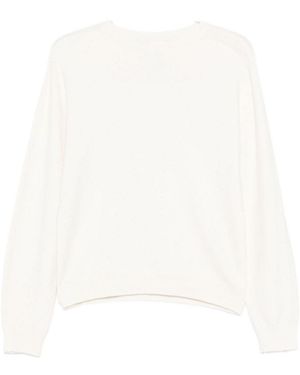Liu Jo Crew-Neck Sweater - White