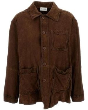 P.A.R.O.S.H. P.A.R.O..H. Pocket Detailed Jacket - Brown