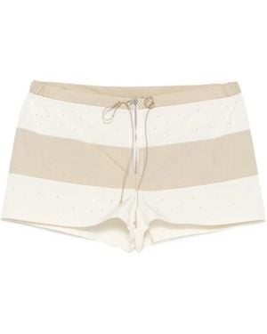 Paloma Wool Striped Shorts - Natural