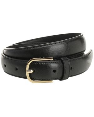 TOTEME Totême Buckled Slim Belt - Black