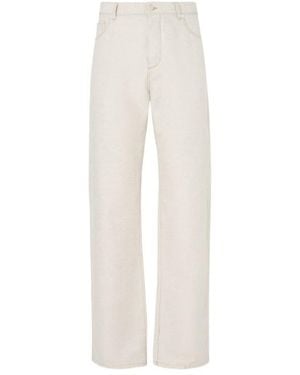 Fendi Long Jeans - White