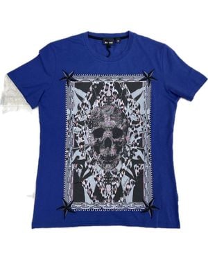 Just Cavalli Short-Sleeved T-Shirt - Blue