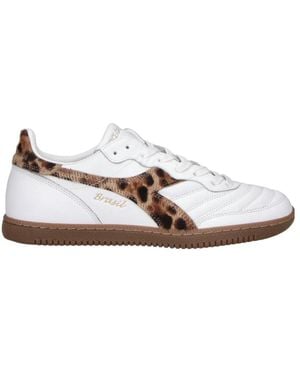 Dolce & Gabbana Round-Toe Low-Top Casual Shoes - White