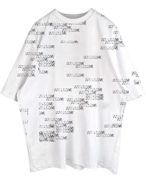 we11done Round-Necked T-Shirt - White