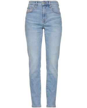 DIESEL Light Wash Straight-Leg Jeans - Blue