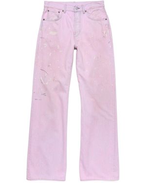 Acne Studios Belt Loop Jeans - Pink