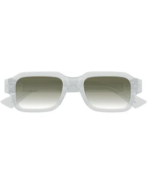 Bottega Veneta Eyewear Rectangle Frame Sunglasses - Multicolour