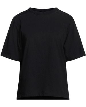 Rick Owens Minimal Solidcolor Tshirt - Black