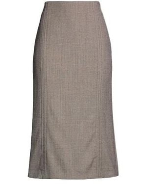 MM6 by Maison Margiela Midi Skirts - Grey