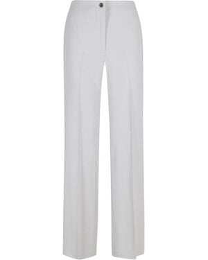 Seventy Buttoned Trousers - White