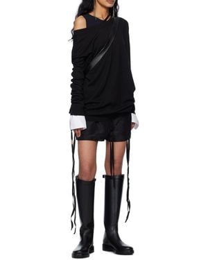Ann Demeulemeester Drawstring Shorts - Black
