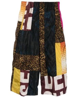 Dries Van Noten Logo Shorts - Multicolor