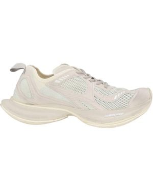 Balenciaga Solid Color Sneakers - White