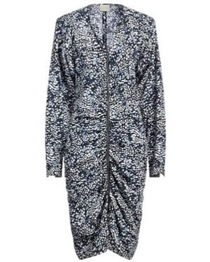 Isabel Marant Multi-colour Fitted Dress - Grey