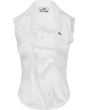 Vivienne Westwood Simple Vest - White